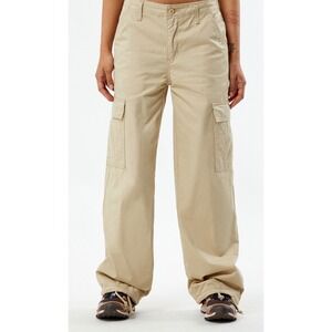 Levi's Beige Cargo Pants W28 L30 Wide Leg Utility Streetwear Casual